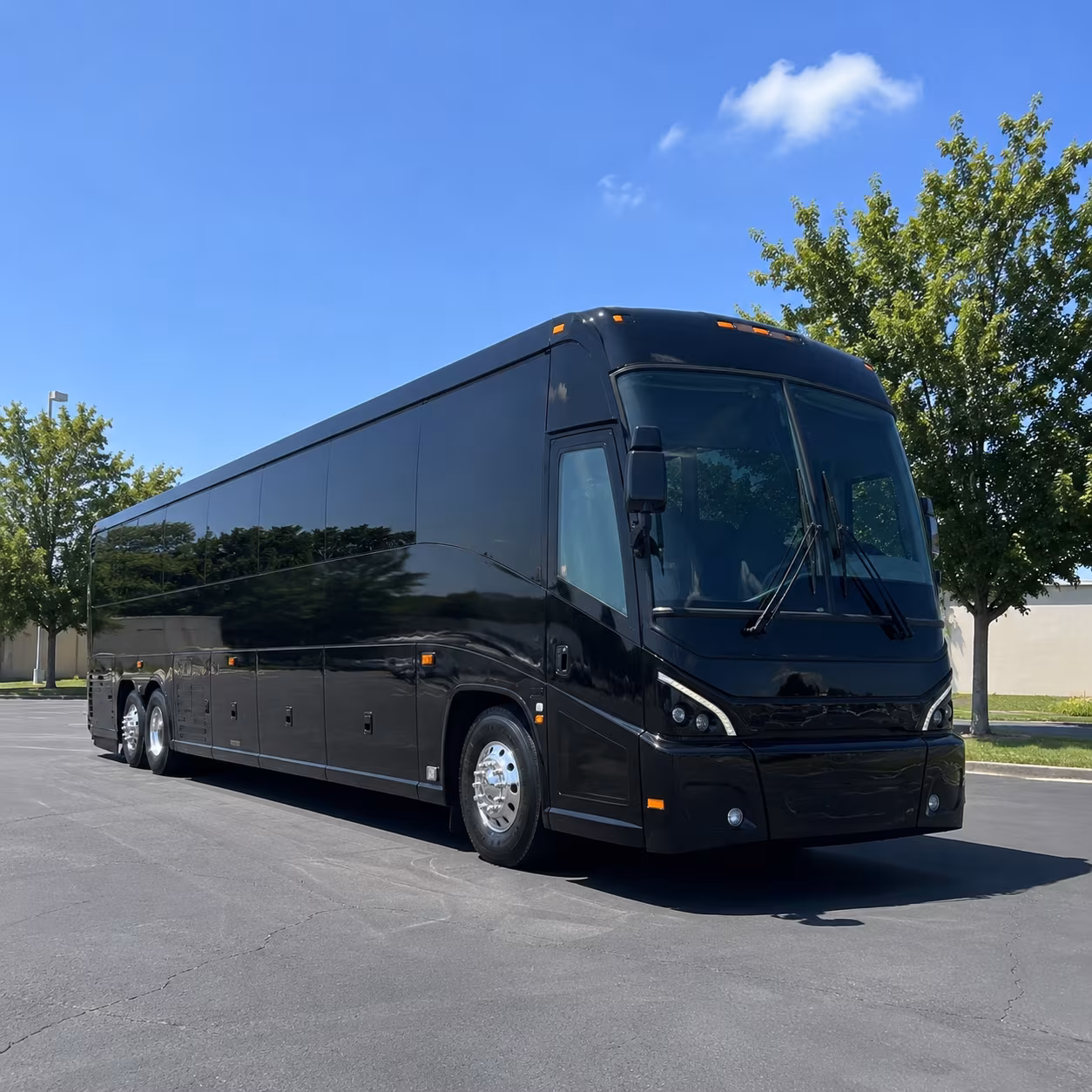 kissimmee 56 passenger charter bus