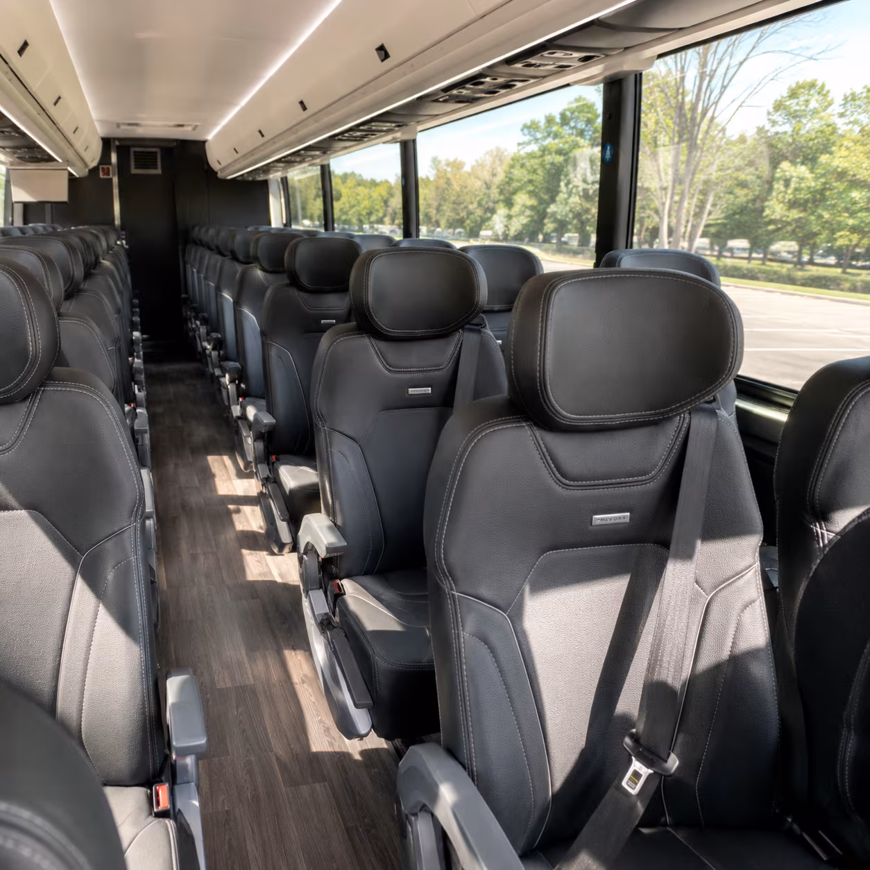 kissimmee charter bus inside