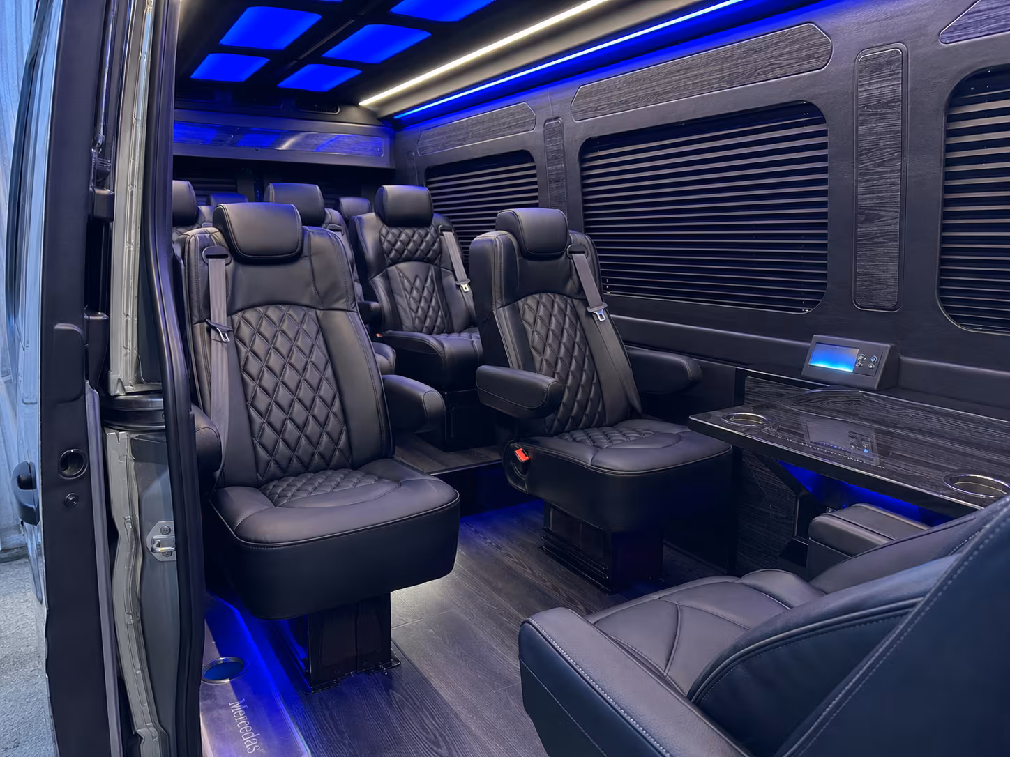 sprinter van transportation for groups and events across kissimmee